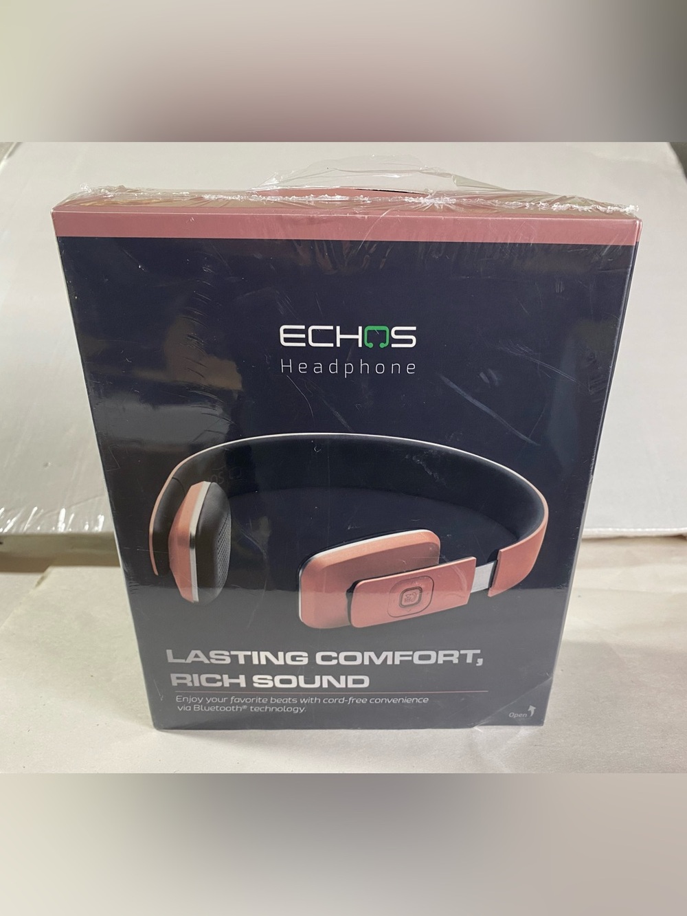 ECHOS Wireless Headphones in Rose Gold